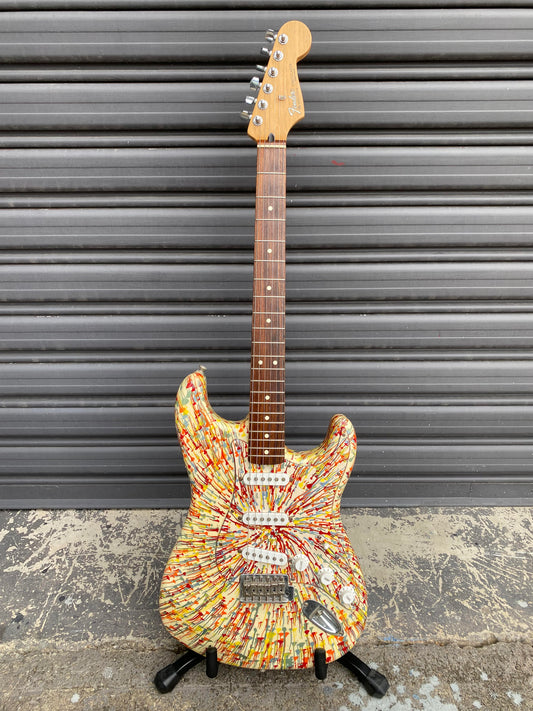2003 Special Edition Fender Splattercaster Strat