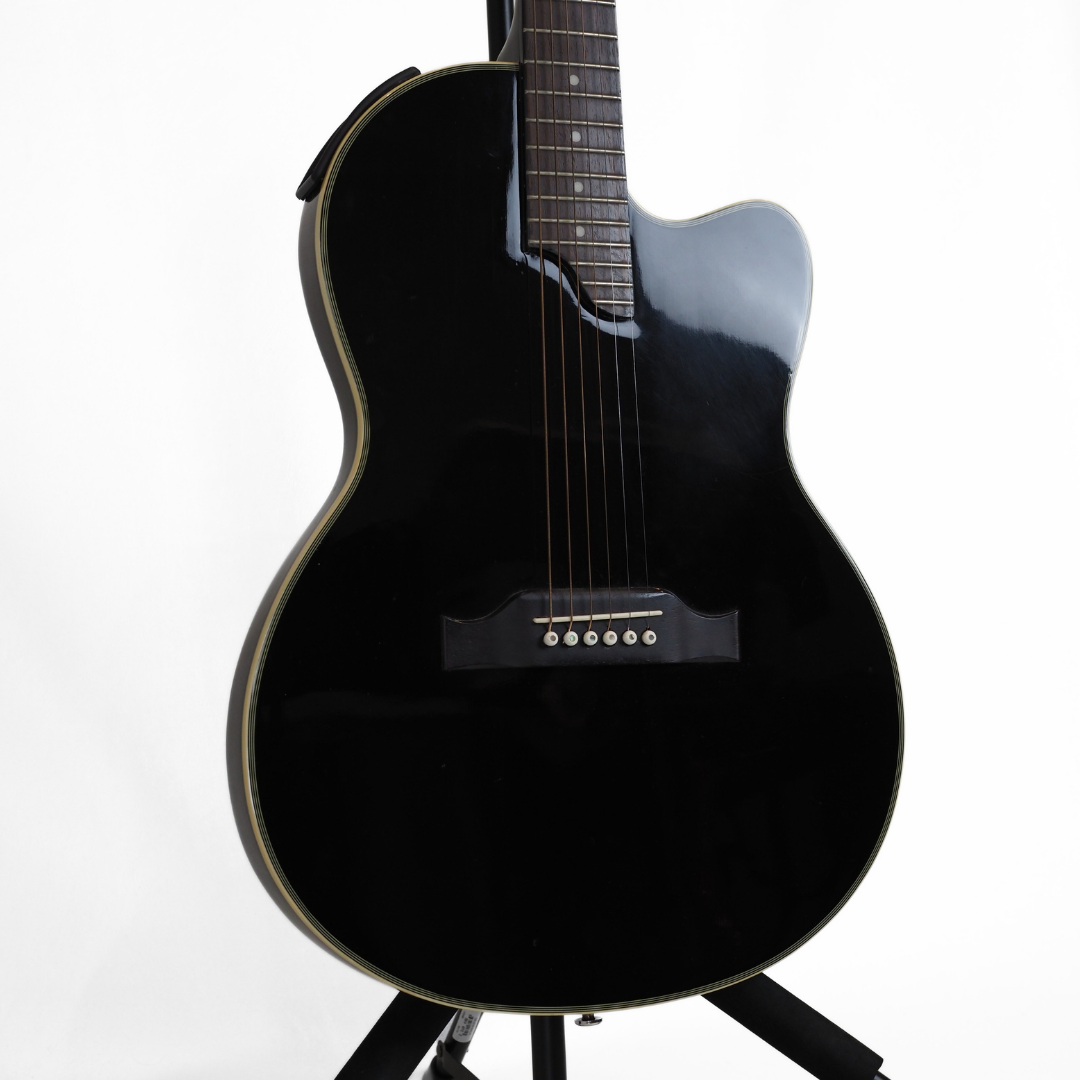 Hall of Fame: Epiphone SST Studio Silent Acoustic Guitar in Gloss Black