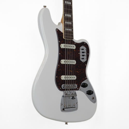 Hall of Fame: 2014 Squier 'Vintage Modified' Bass VI Electric Guitar in Olympic White