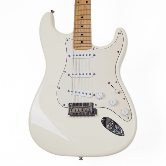 Hall of Fame: 2010 Fender USA Limited Edition Standard Stratocaster Electric Guitar in Ivory