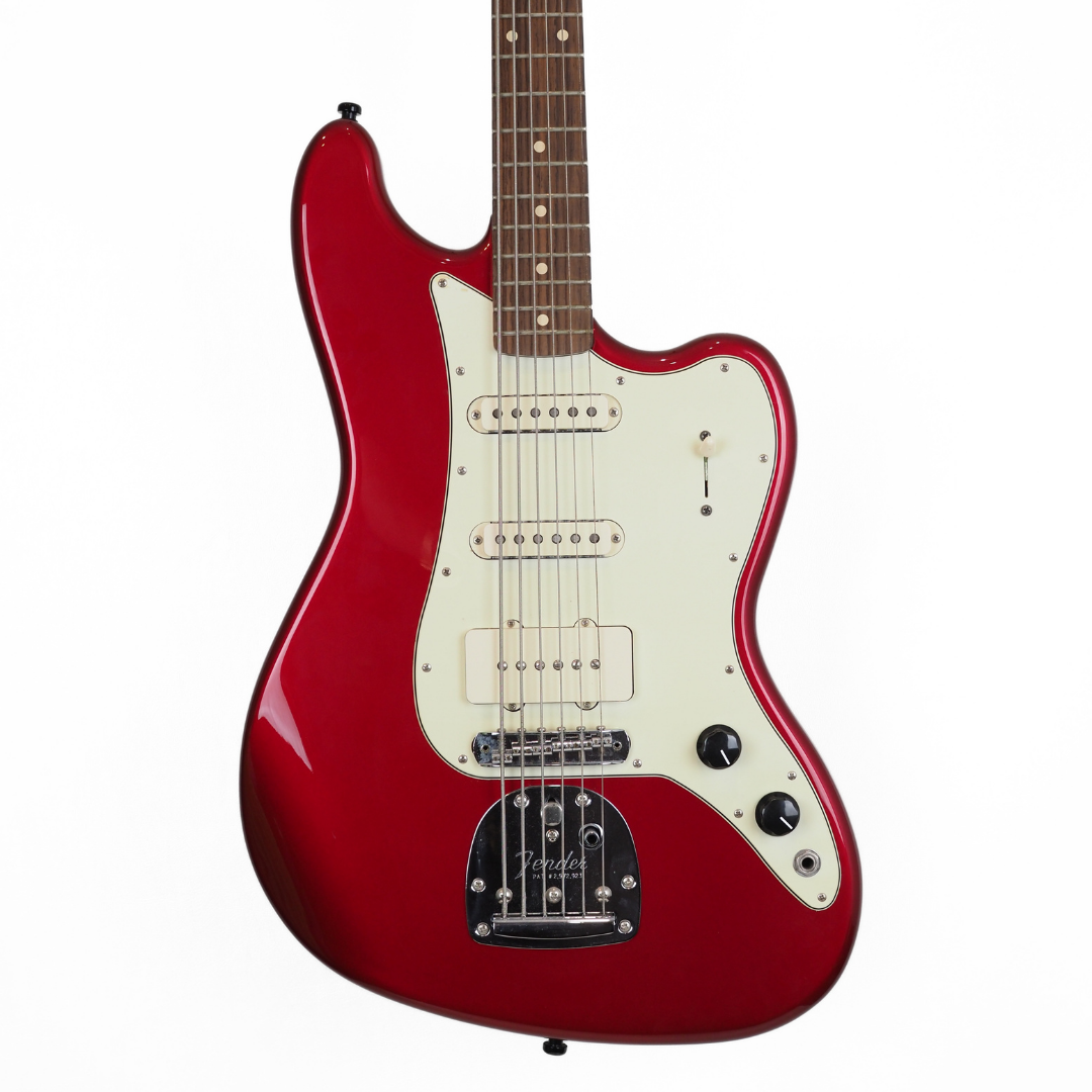 Hall of Fame: 2014 Fender Pawn Shop Bass VI Bass Guitar in Candy Apple Red