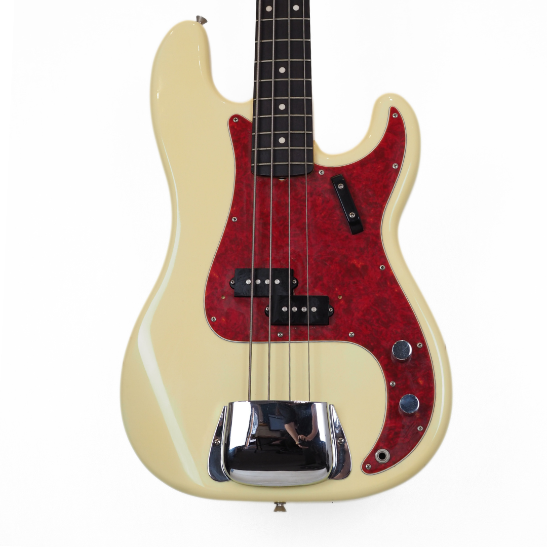 Hall of Fame: '90s Fender Made in Japan PB-62 Precision Bass Guitar in Olympic White