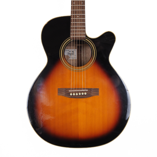 Hall of Fame: Takamine D Series D51C-TBS Dreadnought Acoustic Guitar in Tobacco Sunburst