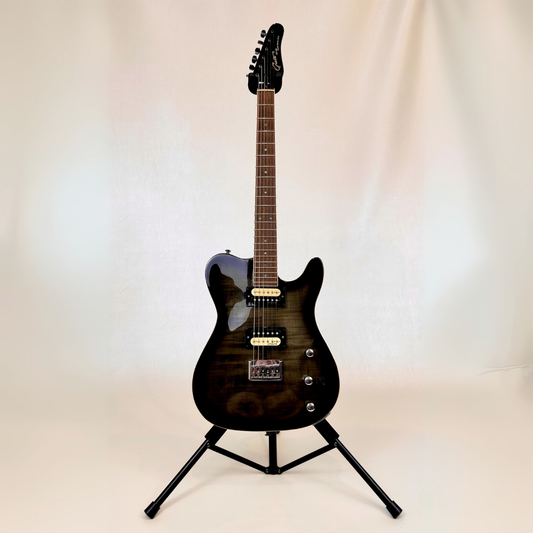 Hall of Fame: Grote GT-150 Super Series 2019 Electric Guitar in Grey Flame Burst