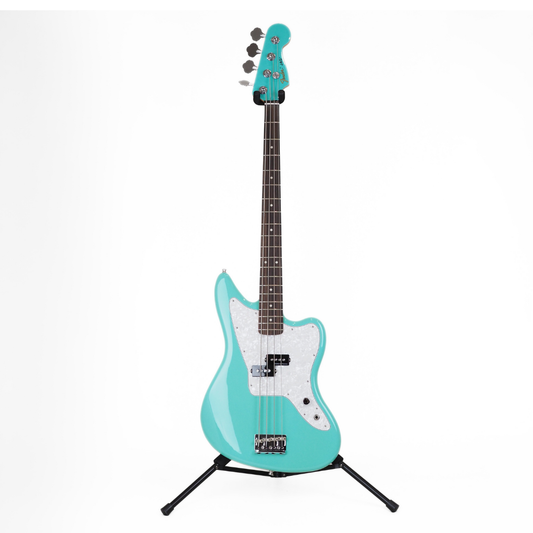 Hall of Fame: 2024 Fender Limited Edition Mark Hoppus Jaguar Bass Guitar in Sea Foam Green