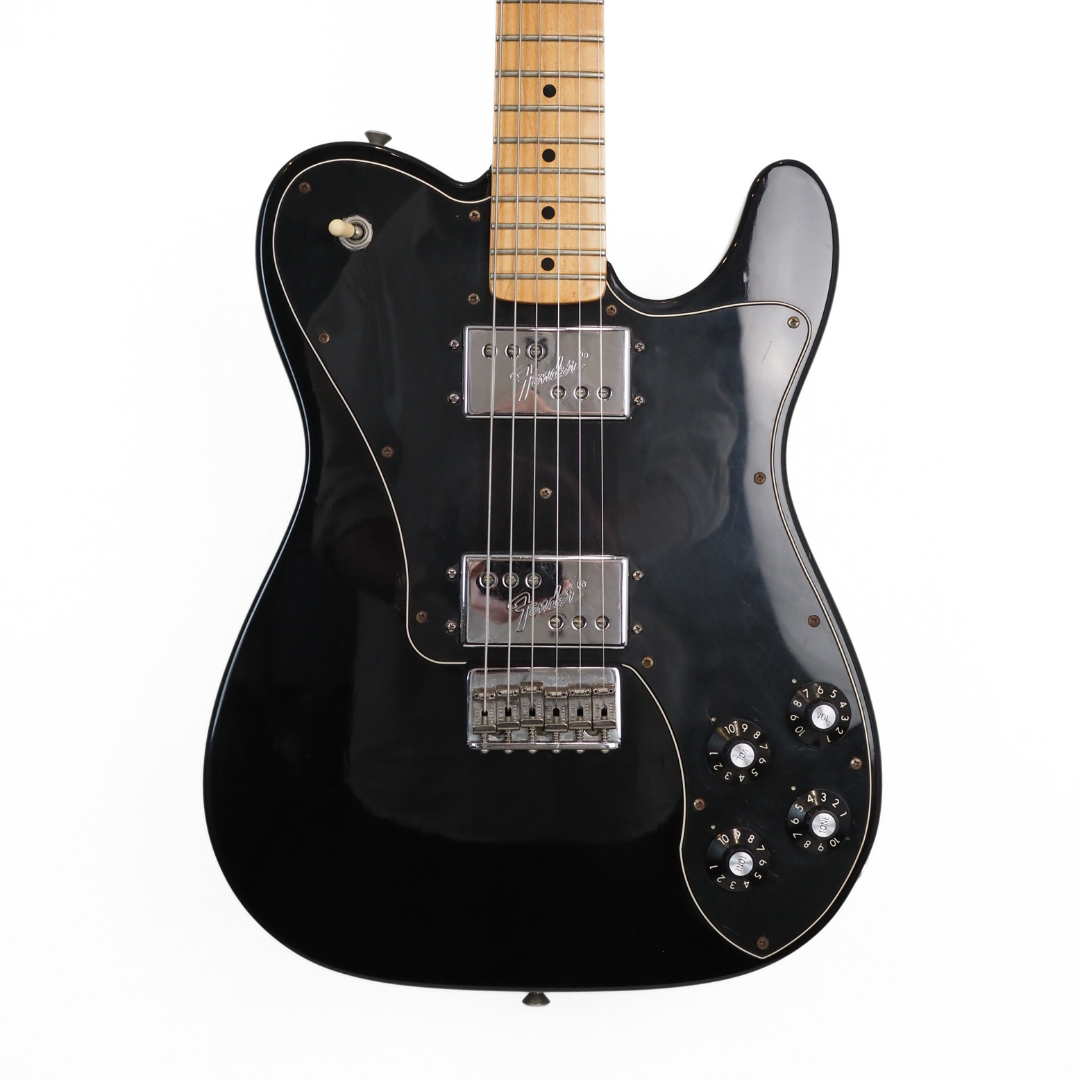 Hall of Fame: 2009 Fender Classic Series '72 Telecaster Deluxe Electric Guitar in Black