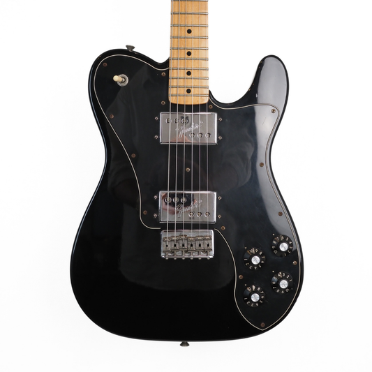 Hall of Fame: 2009 Fender Classic Series '72 Telecaster Deluxe Electric Guitar in Black