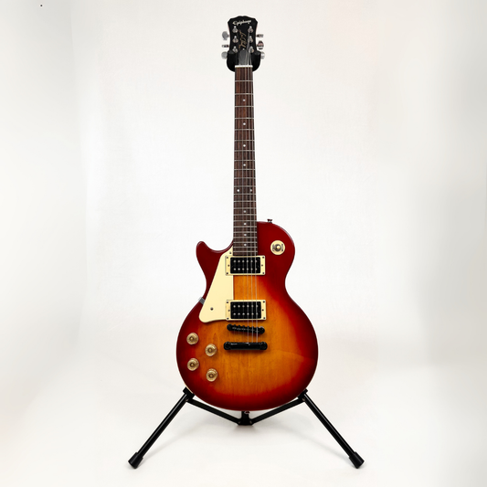 Hall of Fame: Epiphone Les Paul Classic Left-Handed Electric Guitar in Heritage Cherry Sunburst