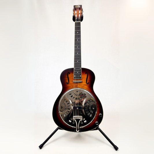 Hall of Fame: Bourbon Street BSR-1C-W Resonator Guitar with Pickup in Sunburst
