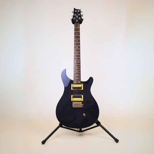 Hall of Fame: 2020 PRS SE Custom 24 Transluscent Blue Electric Guitar