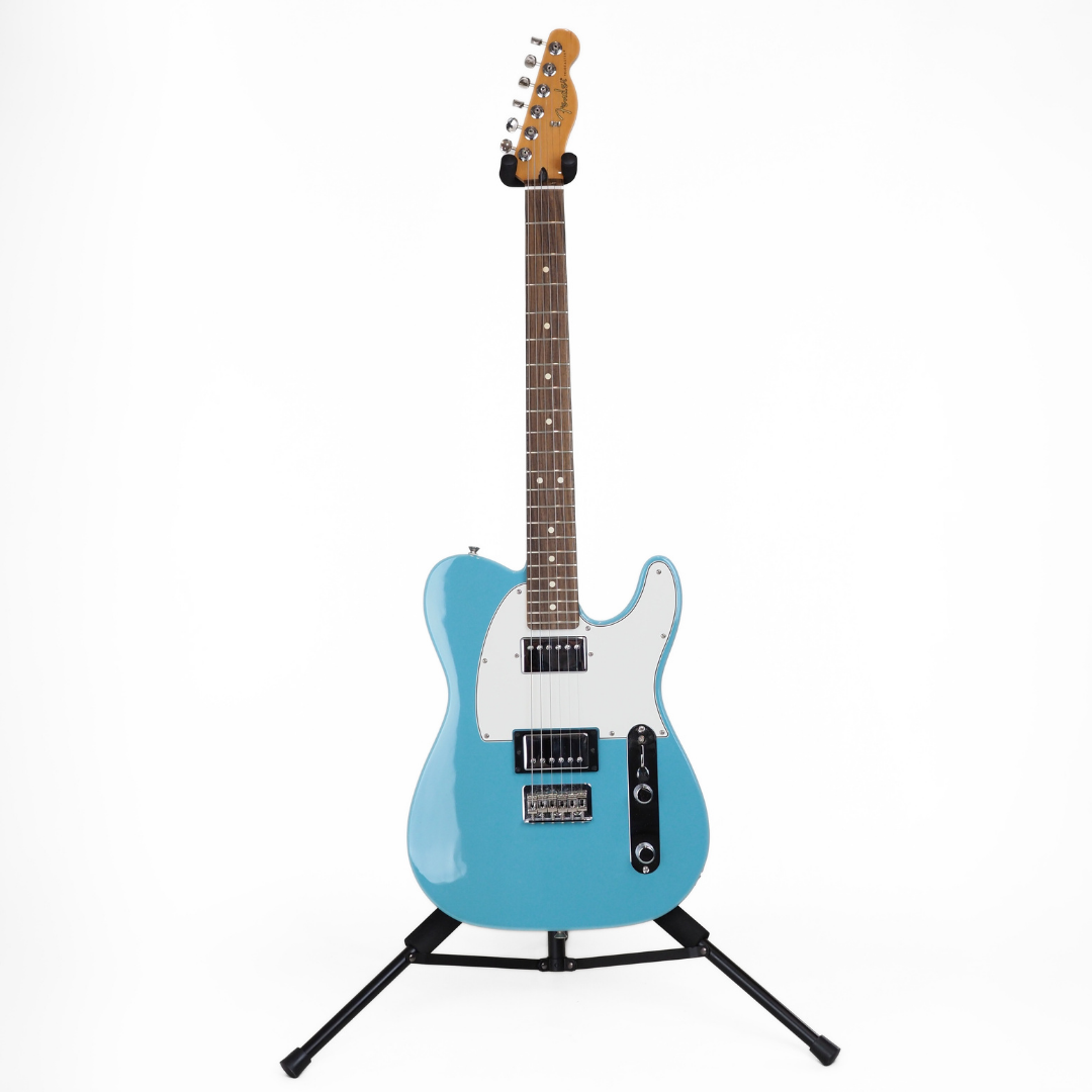 Hall of Fame: 2024 Fender Player II Telecaster HH Electric Guitar in Aquatone Blue