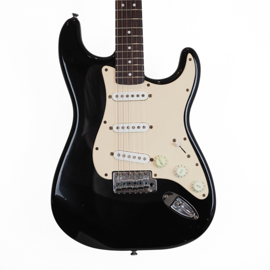 Hall of Fame: 2010 Squier Affinity Stratocaster Electric Guitar in Gloss Black