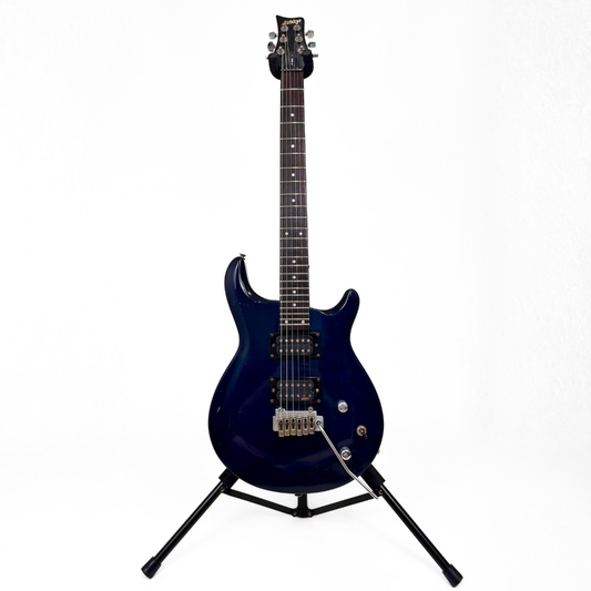 Hall of Fame: Ashton AP-2000 PRS-Style Electric Guitar in Gloss Blue