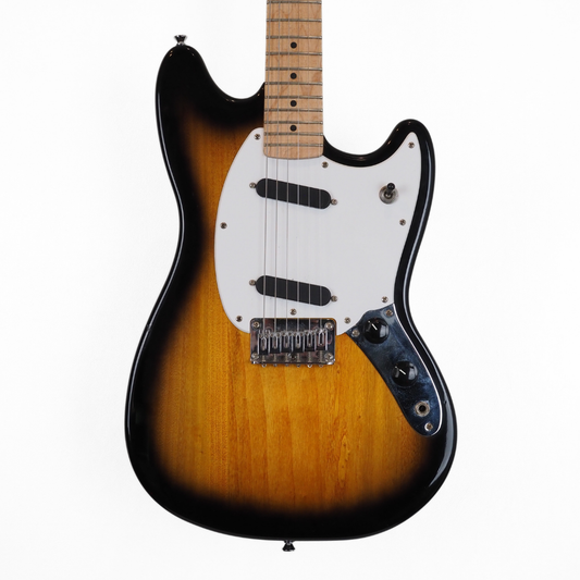 Hall of Fame: Squier Mustang Electric Guitar in 3-Tone Sunburst