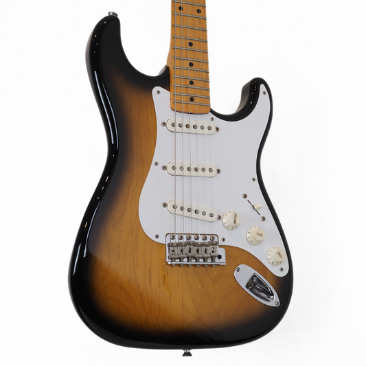 Hall of Fame: 2012 Fender MIJ ST-57 Stratocaster Reissue Electric Guitar in 2-Tone Sunburst