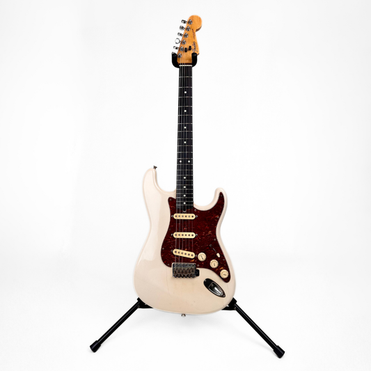 Hall of Fame: 1988 Fender Stratocaster MIJ Electric Guitar in Vintage White