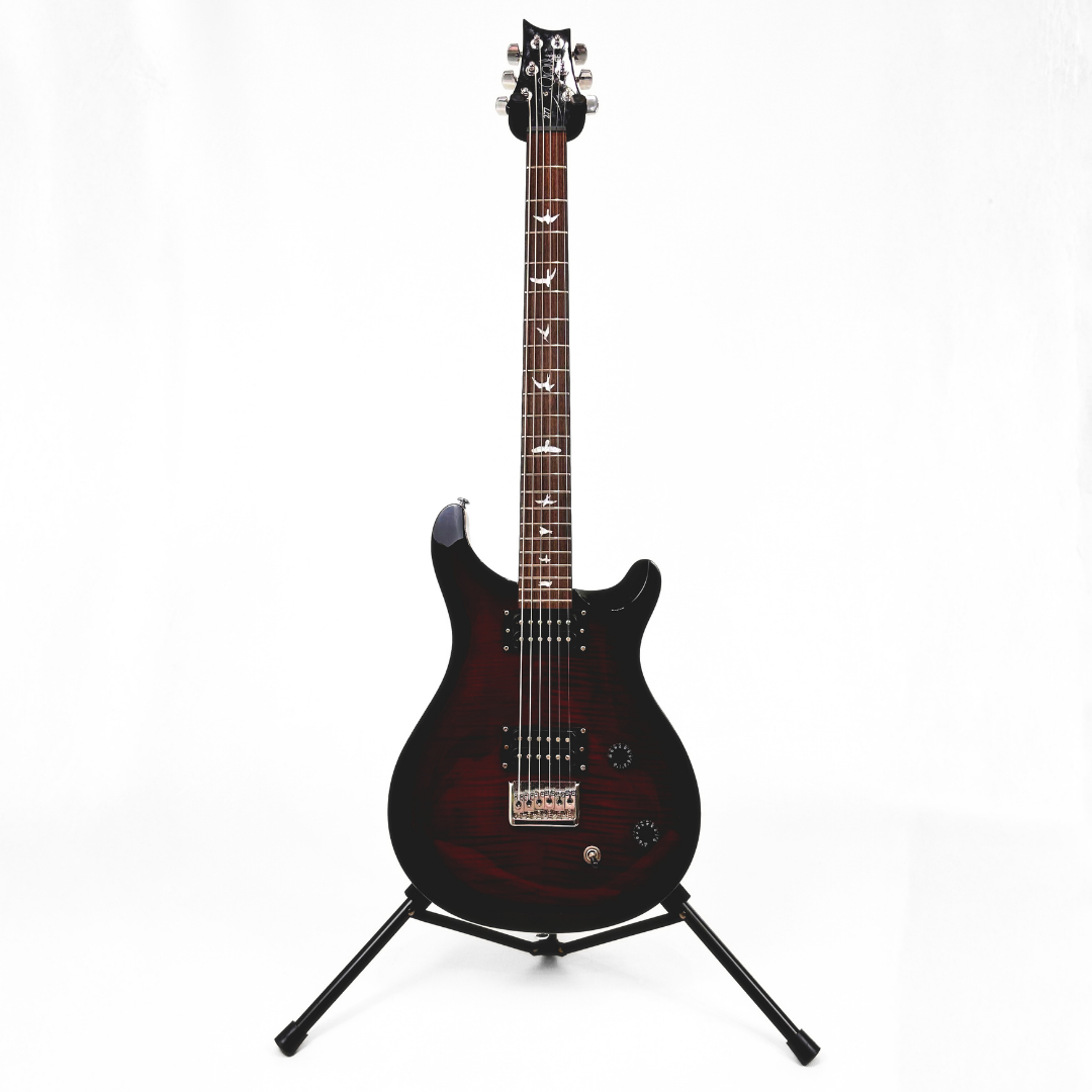 Hall of Fame: 2020 PRS SE 277 Baritone Electric Guitar in Fire Red Burst