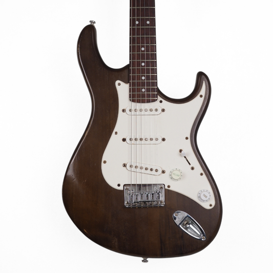 Hall of Fame: Cort G100 G-Series Stratocaster in Open-Pore Walnut