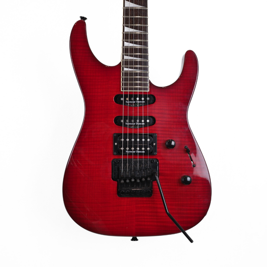 Hall of Fame: 1997 Jackson MIJ SL1 Soloist Electric Guitar in Deep Candy Red