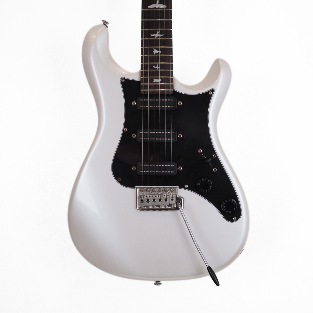 Hall of Fame: 2024 PRS SE NF3 Electric Guitar in Olympic White with Rosewood Fretboard