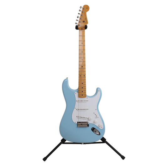 Hall of Fame: 1986 Fender Stratocaster ST-57 MIJ Electric Guitar in Daphne Blue