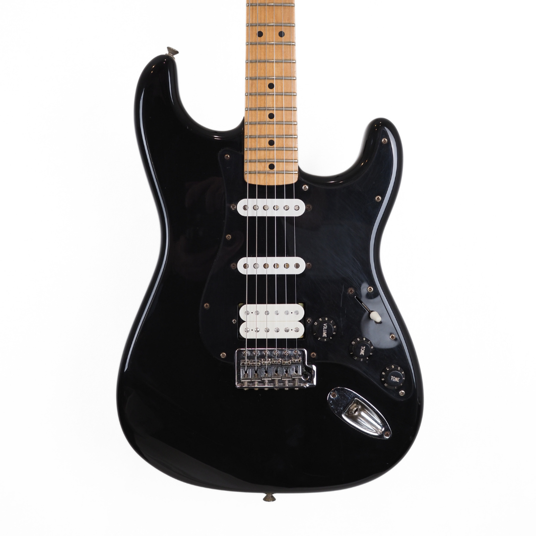 Hall of Fame: 2007 Fender MIM Standard Strat HSS Electric Guitar in Black