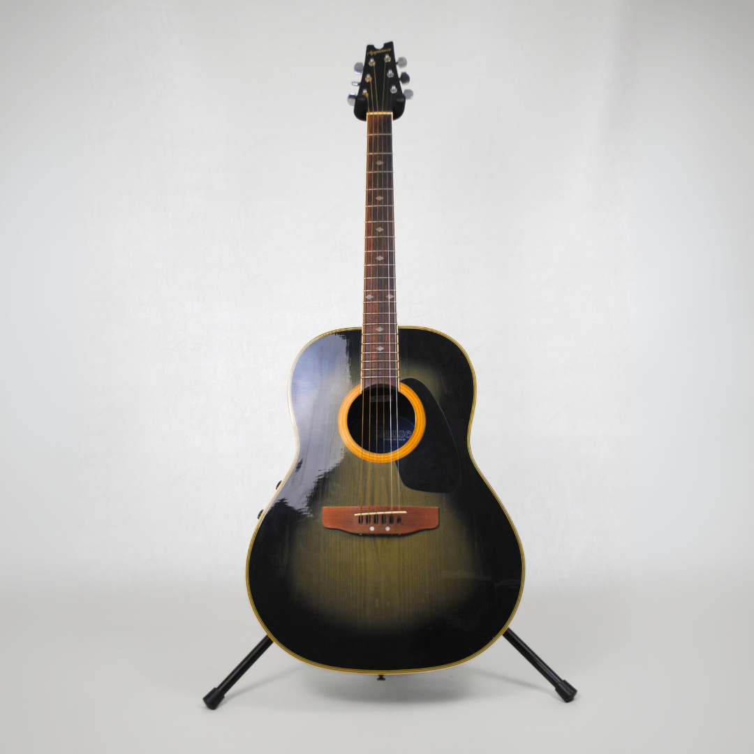 Hall of Fame: 2007 Applause Ovation AE 32 Acoustic-Electric Guitar in Green