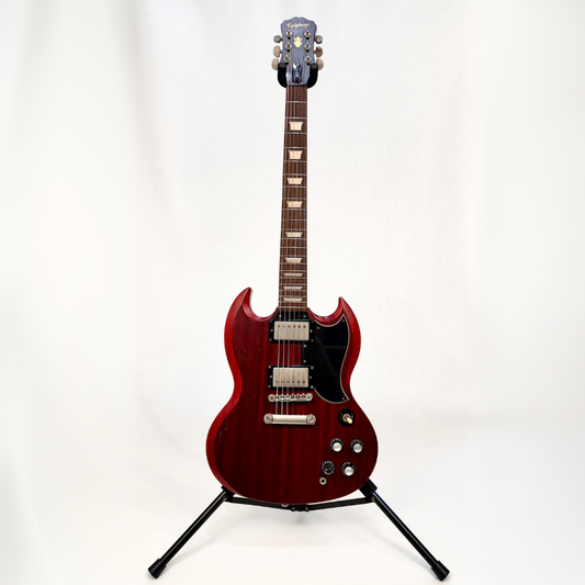 Hall of Fame: 2009 Epiphone SG Standard Electric Guitar in Cherry