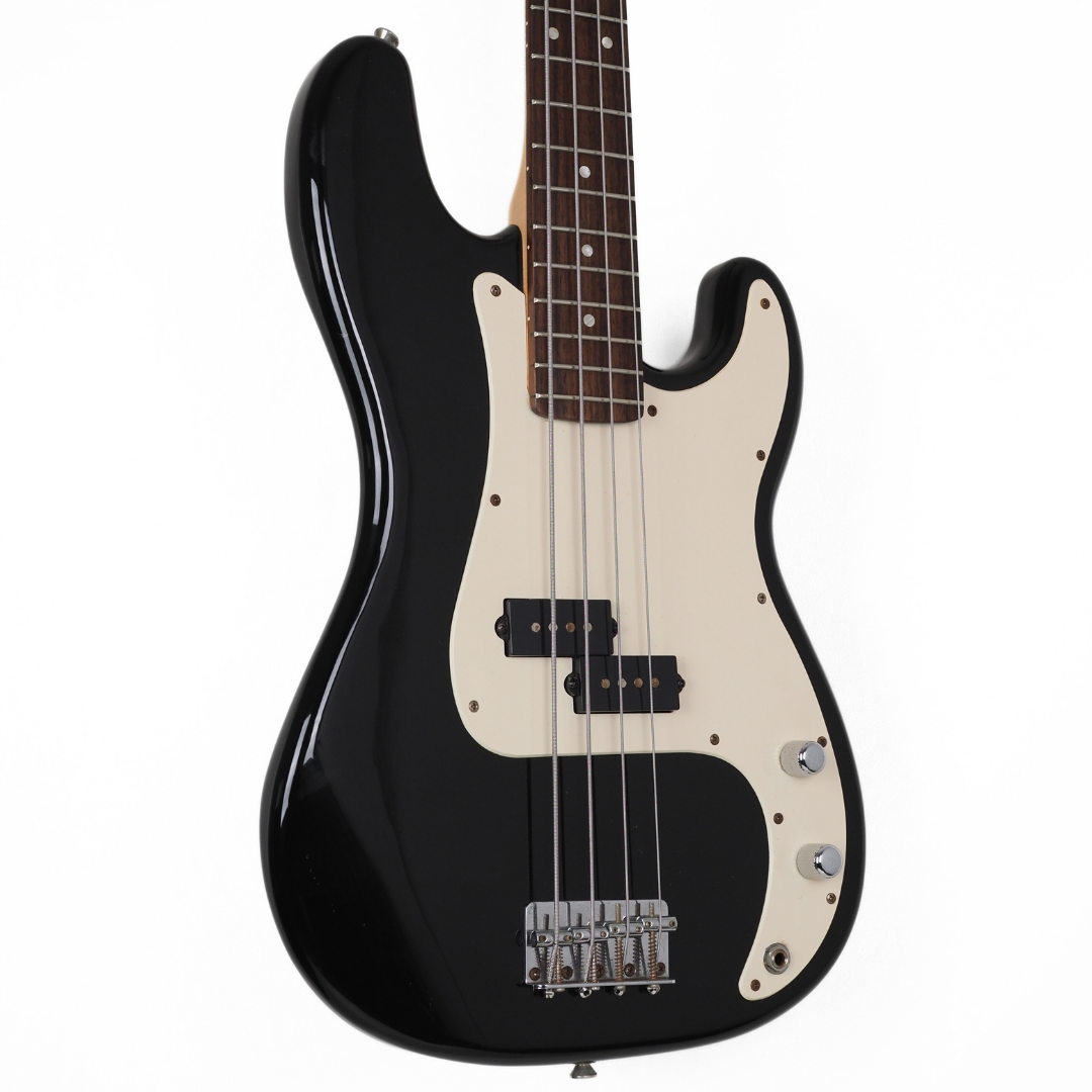 Hall of Fame: Phoenix Precision Bass Guitar in Gloss Black