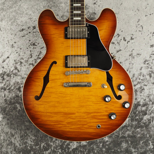 Hall of Fame: Gibson ES335 Electric Guitar - Figured Iced Tea Burst