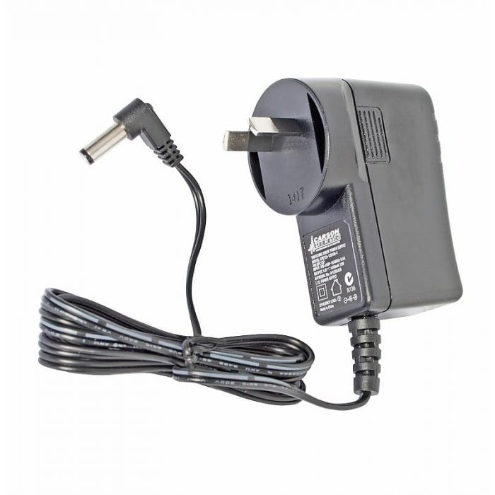 Carson RPC91 Powerplay 2.1mm 9V Negative Tip Power Supply