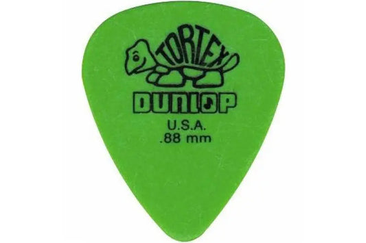 Dunlop Tortex Standard JP188 Green .88 Player’s Guitar Picks (12 Pack)