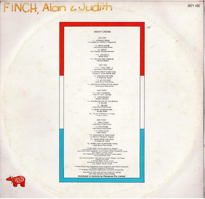 Cream – Heavy Cream (2 x Vinyl, LP, Compilation, Stereo)