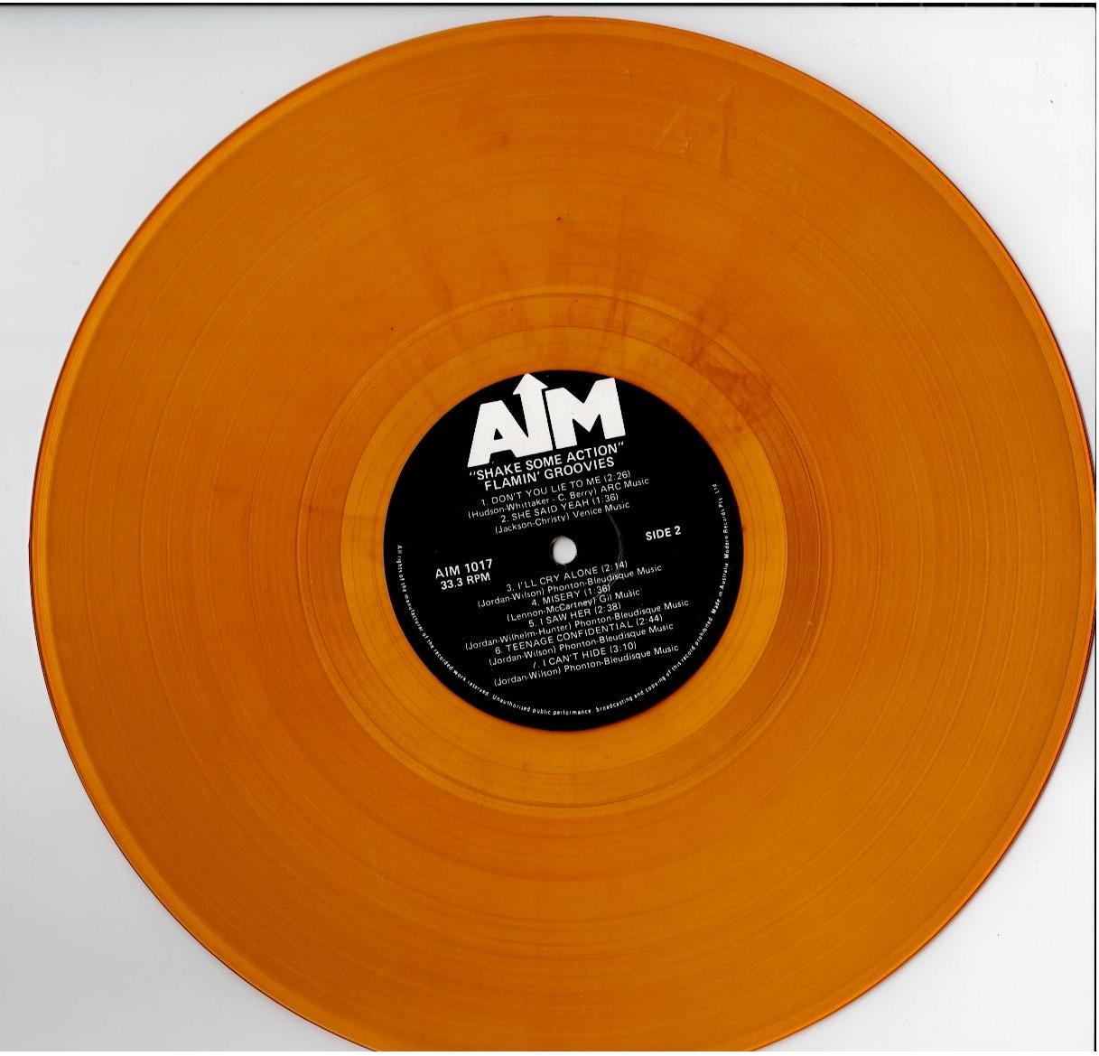 Flamin' Groovies – Shake Some Action (Vinyl, LP, Reissue, Yellow)