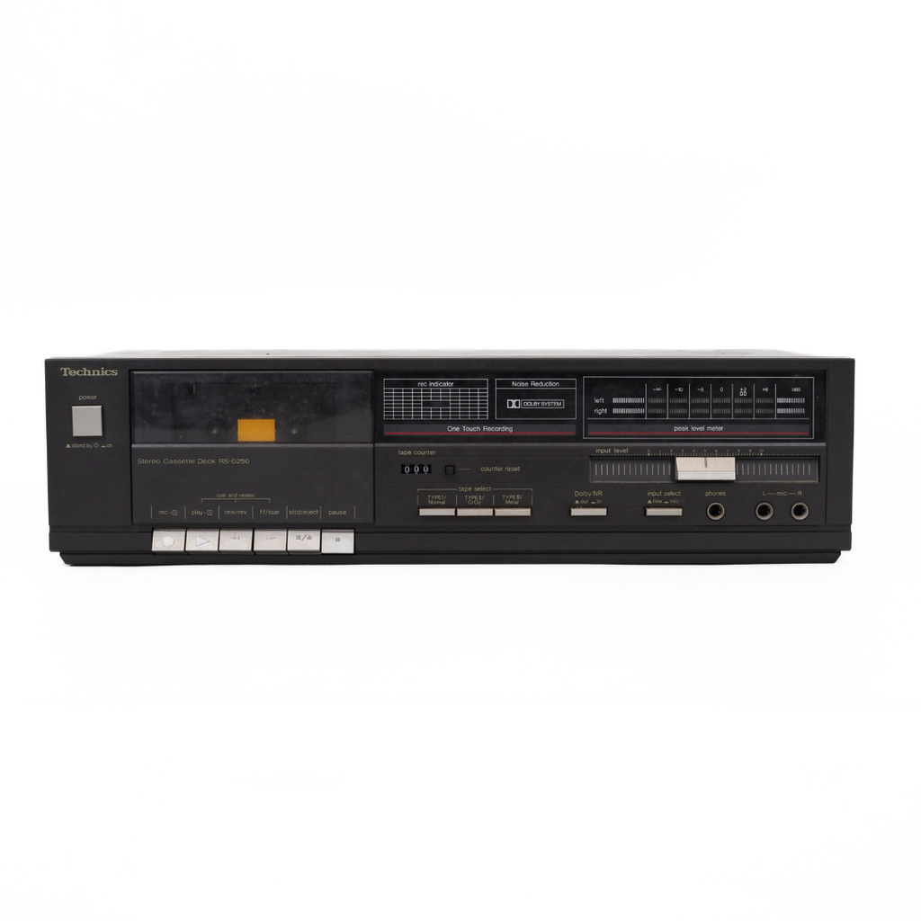 Technics RS-D250-KXL Stereo Cassette Deck Made in Japan