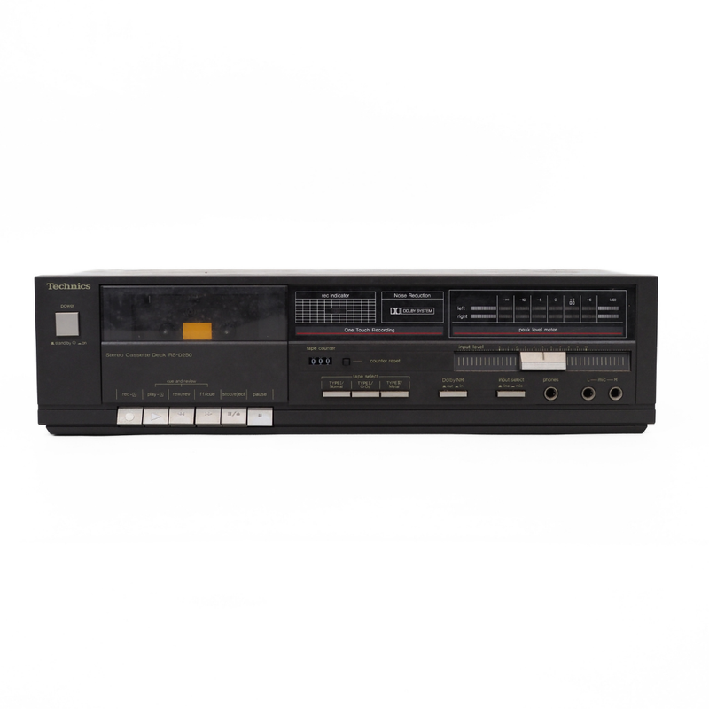 Technics RS-D250-KXL Stereo Cassette Deck Made in Japan