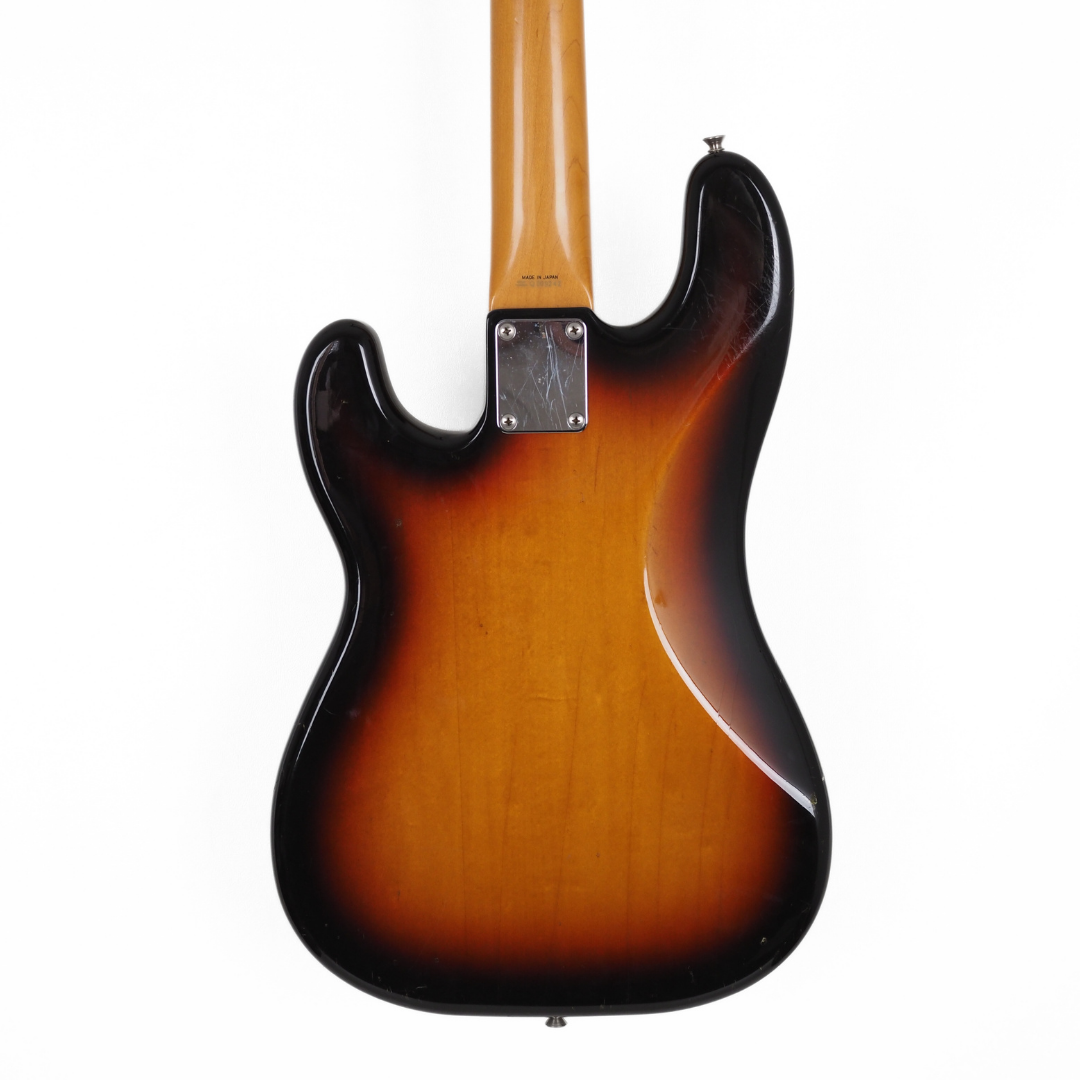 1993 Fender MIJ Precision Bass Guitar in 3-Tone Sunburst