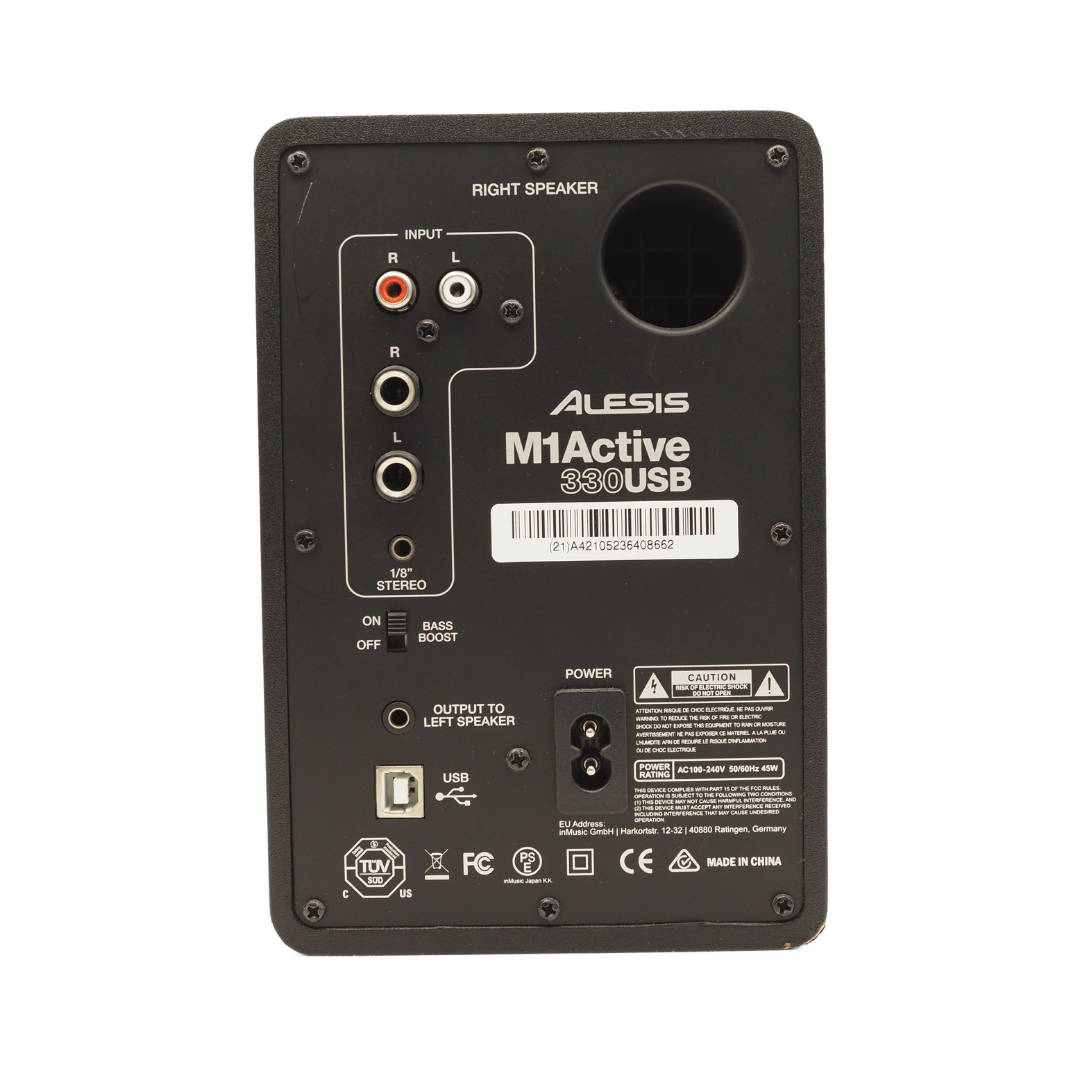 Alesis M1Active 330 USB Professional USB Audio Speaker System (Pair)