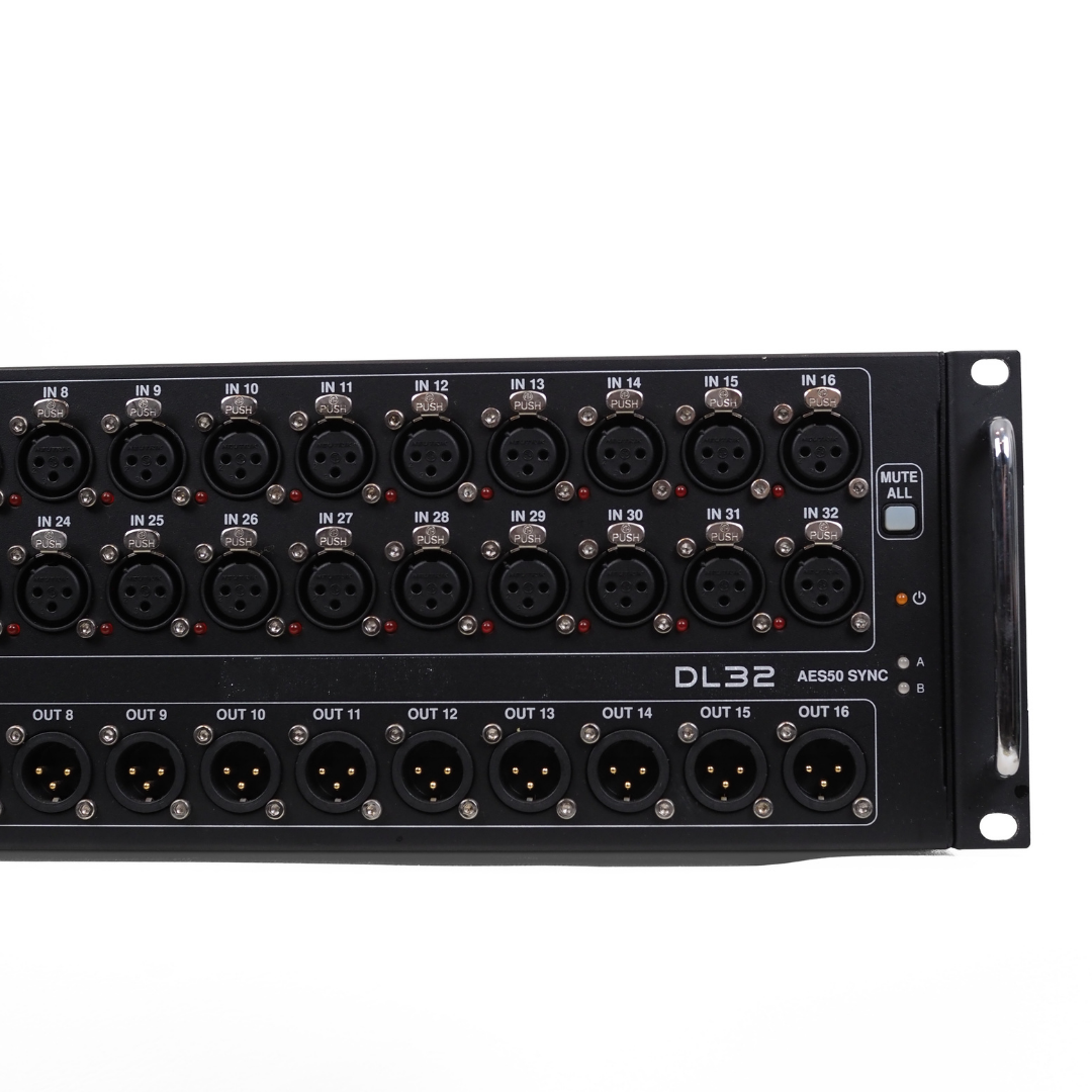 MIDAS DL32 Digital Stagebox 32-Channel In/16-Channel Out Interface Rack Mounted Unit