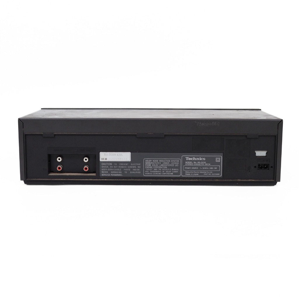 Technics RS-D250-KXL Stereo Cassette Deck Made in Japan