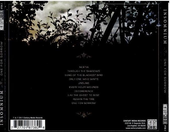 Insomnium – One For Sorrow (CD, Album)