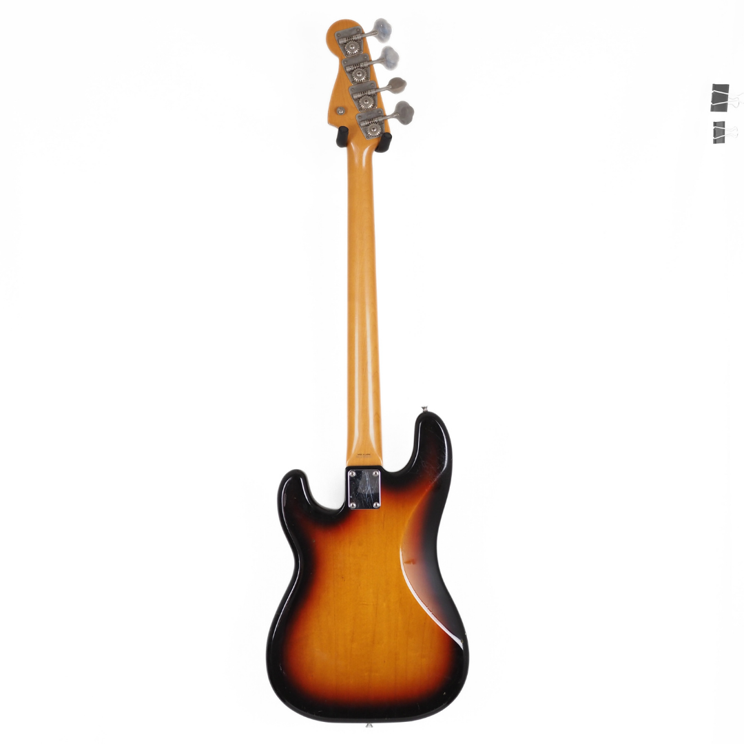 1993 Fender MIJ Precision Bass Guitar in 3-Tone Sunburst