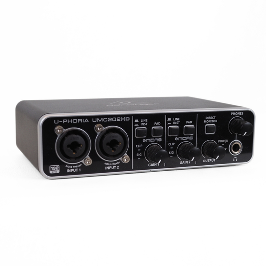 Behringer UMC202HD U-Phoria 2x2 Audio Interface