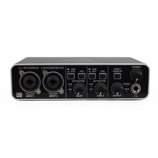 Behringer UMC202HD U-Phoria 2x2 Audio Interface