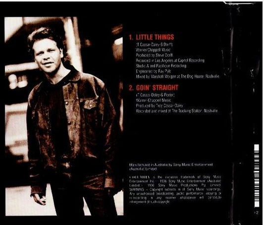 Troy Cassar-Daley – Little Things (CD, Single)