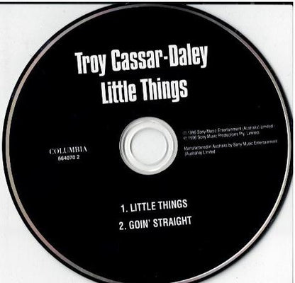 Troy Cassar-Daley – Little Things (CD, Single)