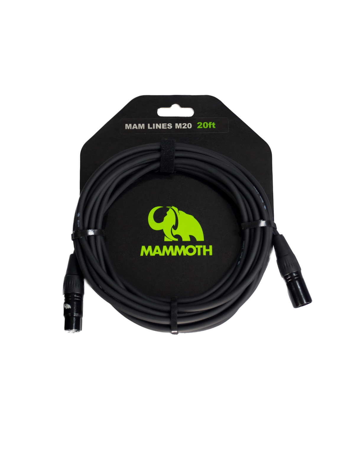 Mammoth Mam Flex XLR to XLR Microphone Cable (Assorted Sizes)