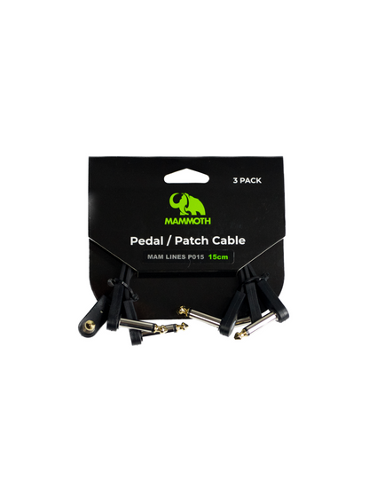 Mammoth Mam Lines Patch Cables (3 Pack)