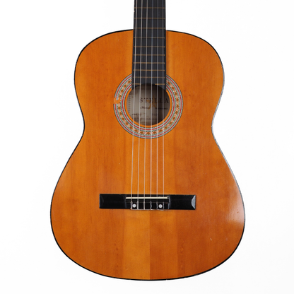 Vintage Stella Model 3504 4/4-Sized Classical Guitar