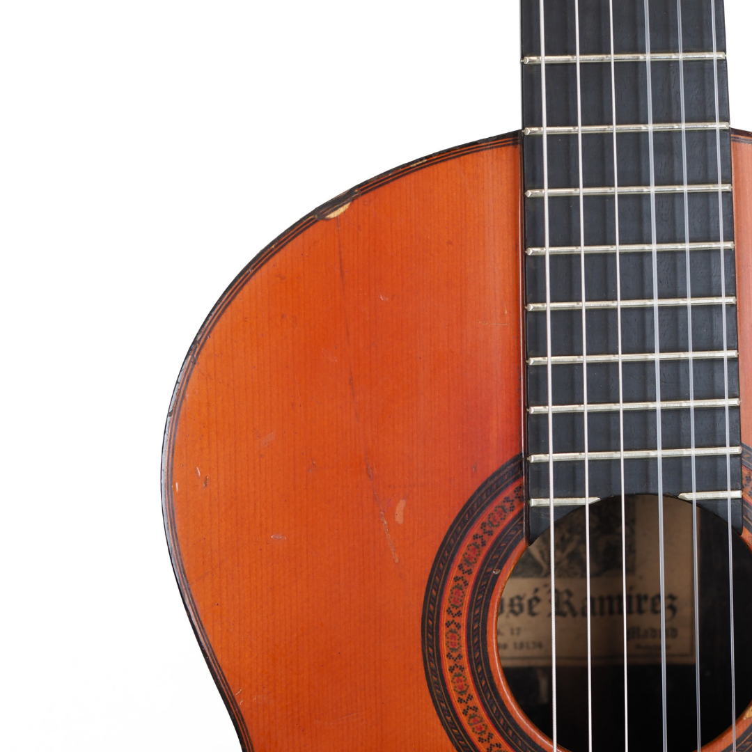 1970s Vintage Unbranded Classical Guitar